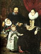 Cornelis de Vos the painter and his family oil painting artist
